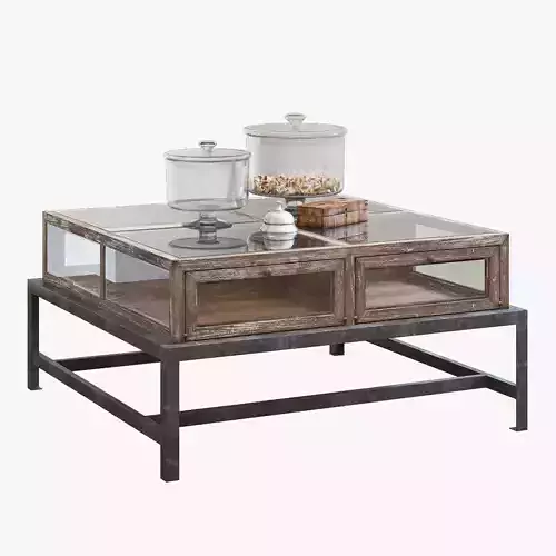 Flamant coffee table baden 90x90cm