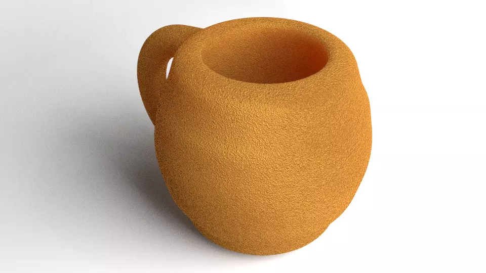 Mug Clay 3D model_0