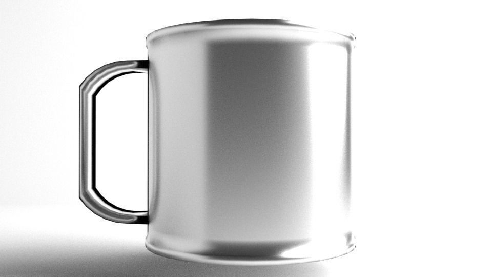 Mug Steel 3D model_1