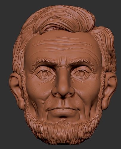 abraham lincoln 3D print model