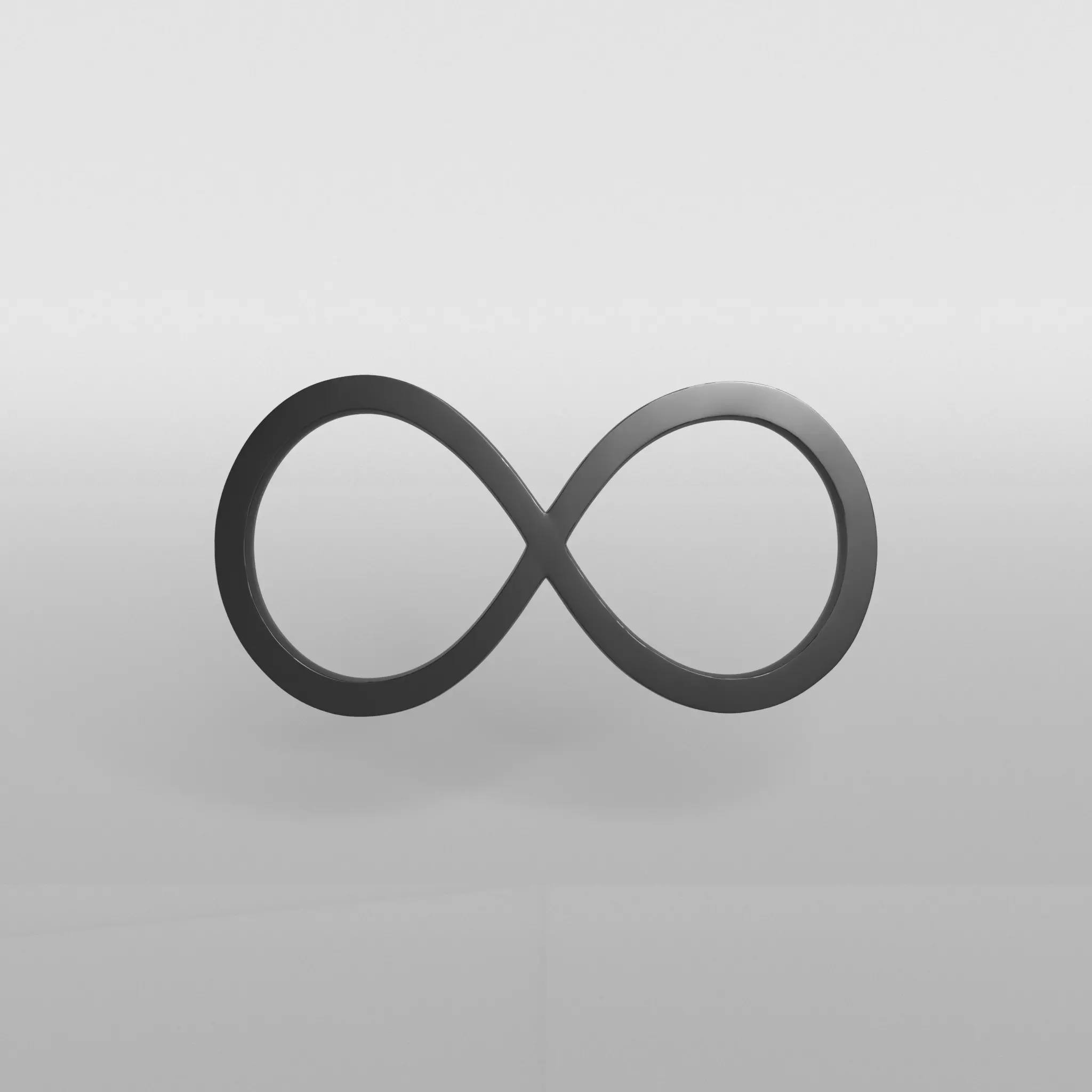 Unlimited Symbol v1 001 Low-poly 3D model