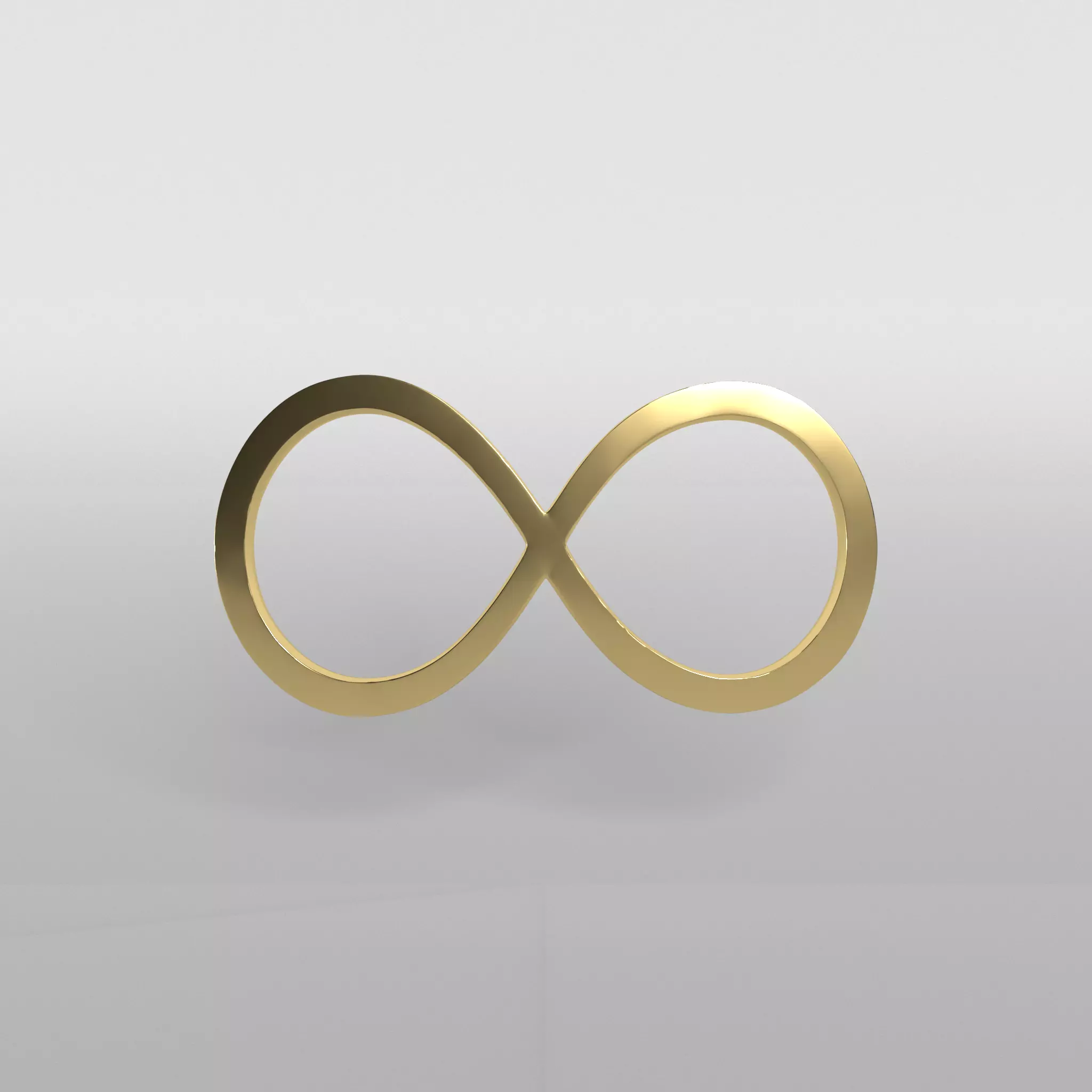 Unlimited Symbol v1 003 Low-poly 3D model