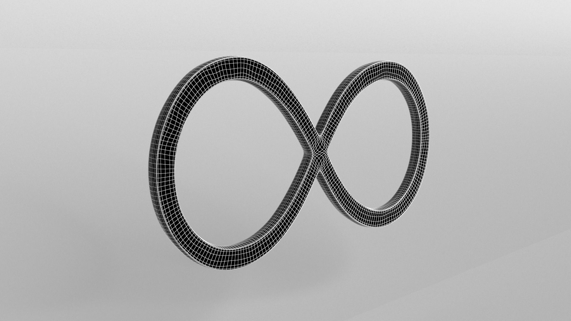 Unlimited Symbol v1 005 Low-poly 3D model_7