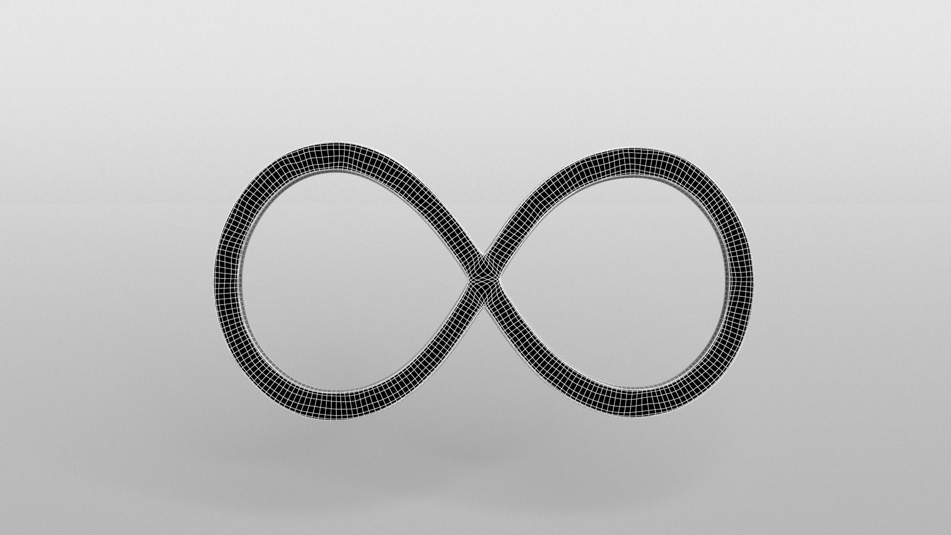 Unlimited Symbol v1 005 Low-poly 3D model_5