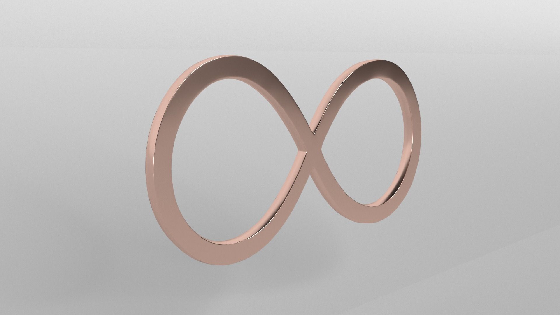 Unlimited Symbol v1 005 Low-poly 3D model_3