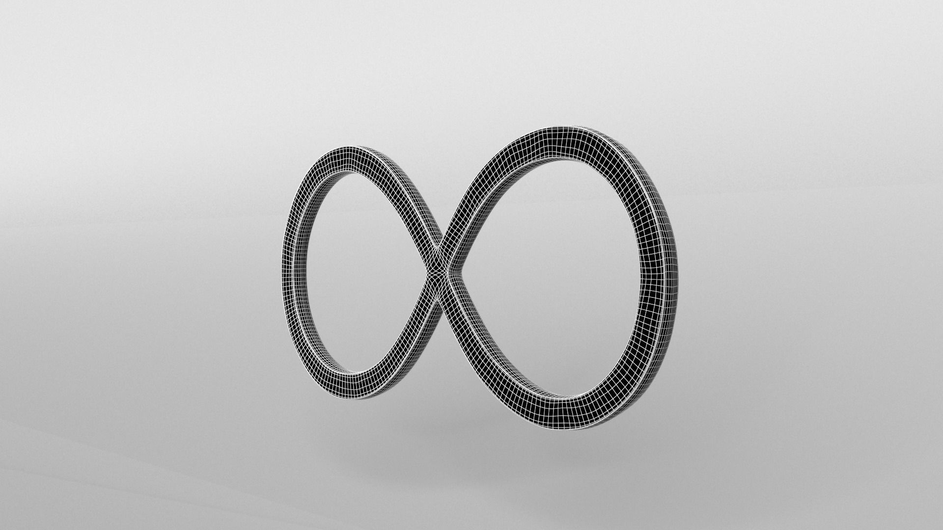 Unlimited Symbol v1 005 Low-poly 3D model_6