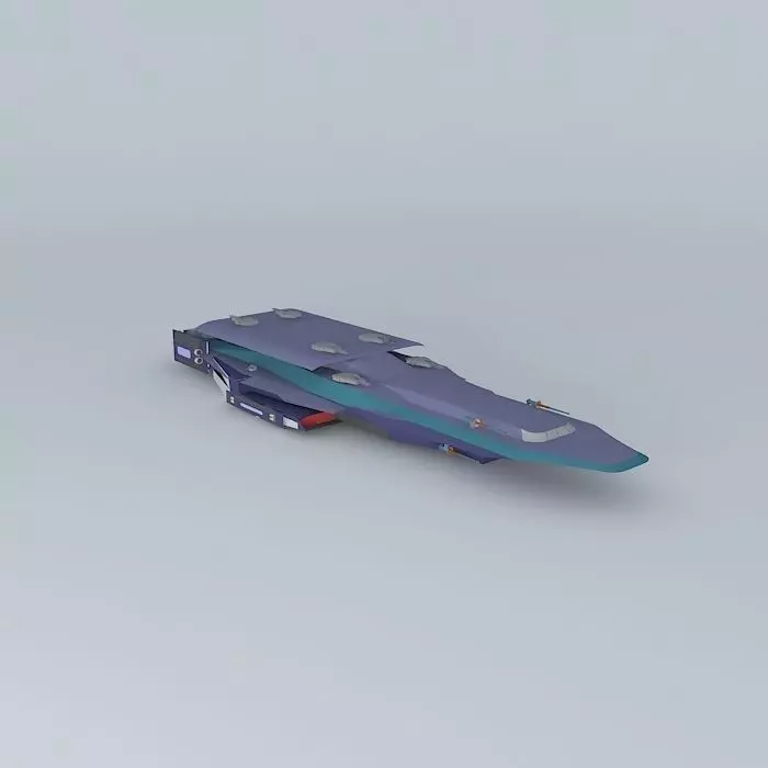 Cassiopeia Frigate Constellation Free 3D model_0