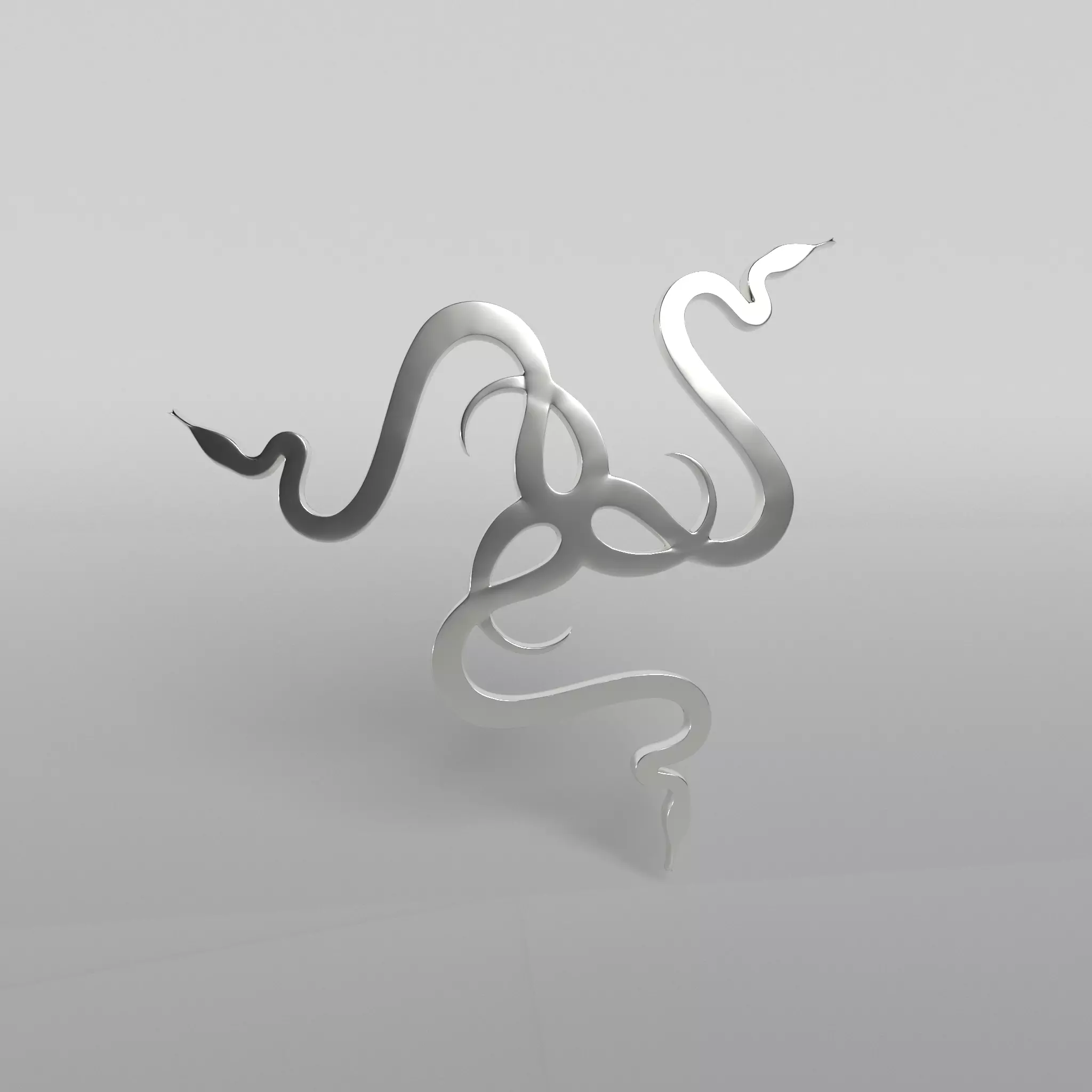 Razer Logo v2 005 Free low-poly 3D model_0