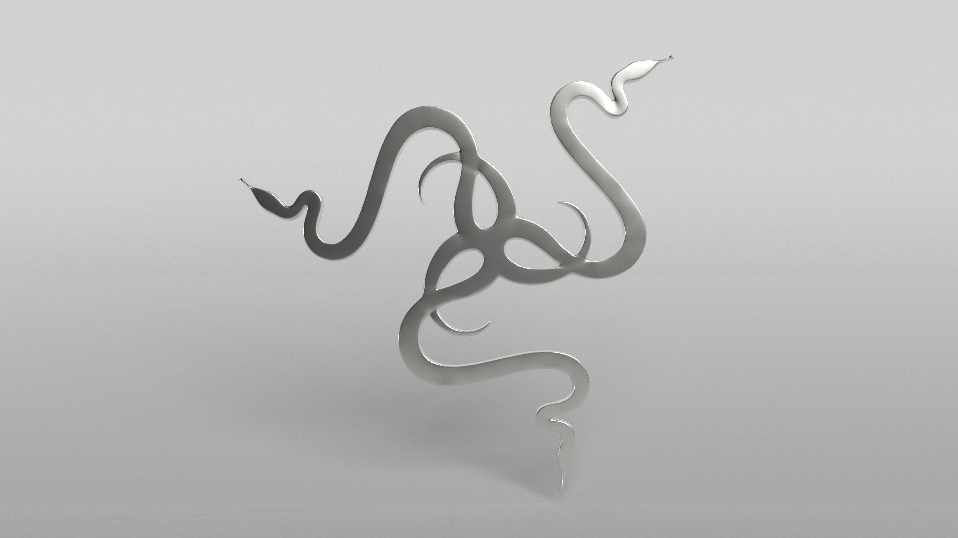 Razer Logo v2 005 Free low-poly 3D model_1