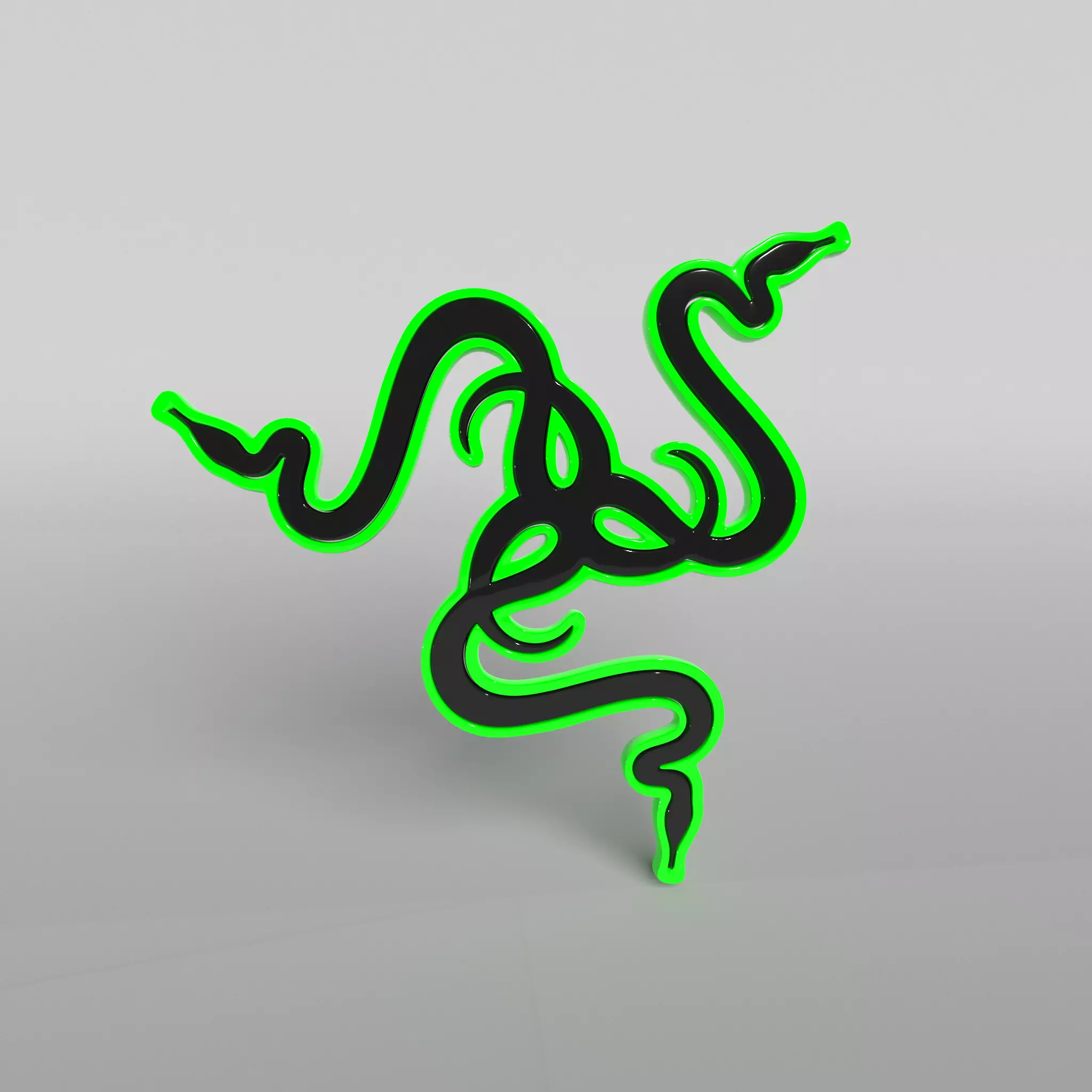 Razer Logo v3 002 Free low-poly 3D model