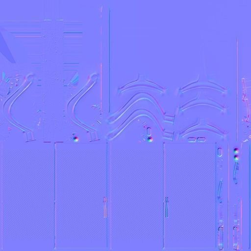 Waiting Room Seats 3D model_9