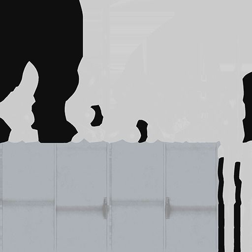 Waiting Room Seats 3D model_8