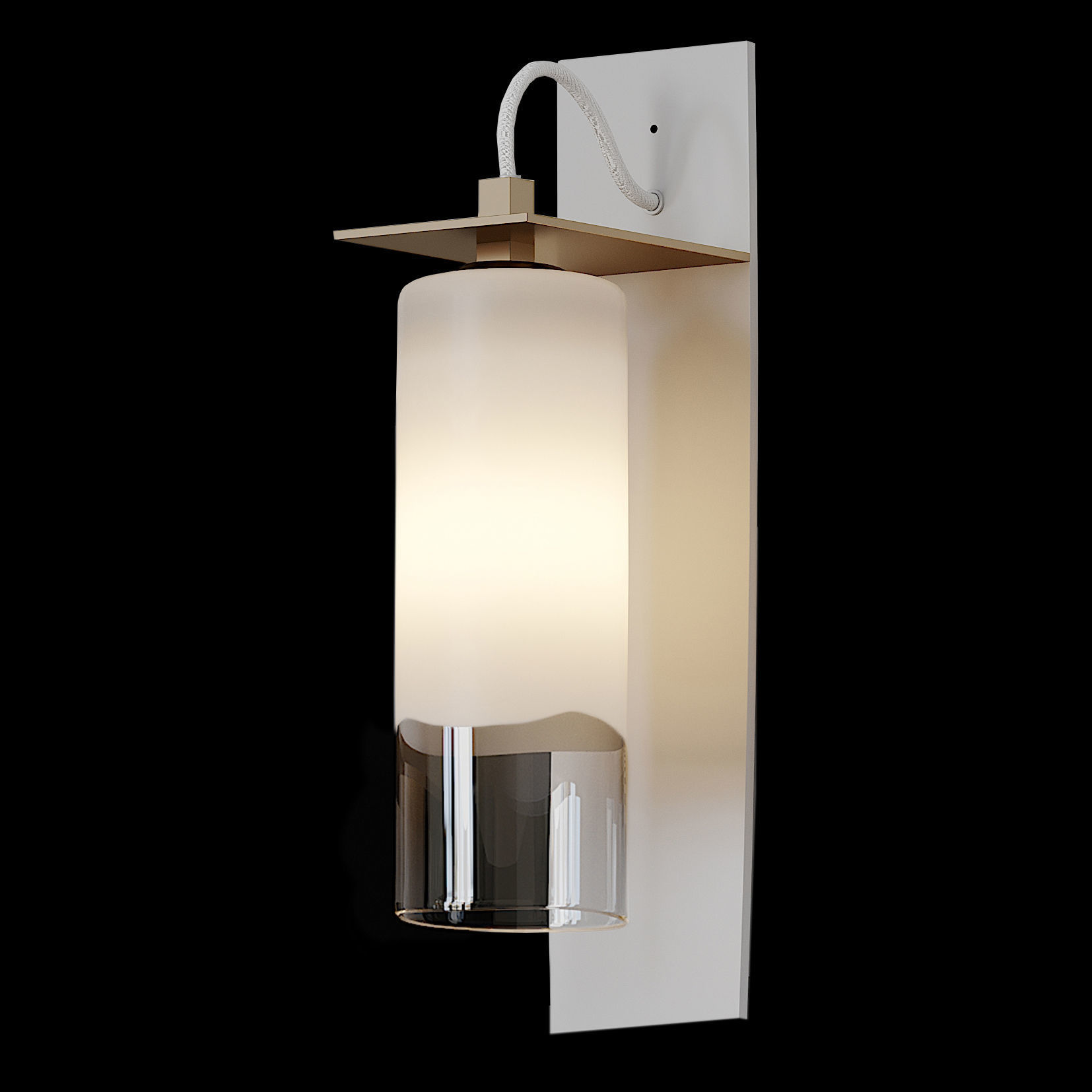 Articolo - Eclips Wall Sconce Short 3D model_2