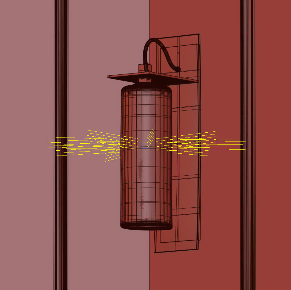 Articolo - Eclips Wall Sconce Short 3D model_1