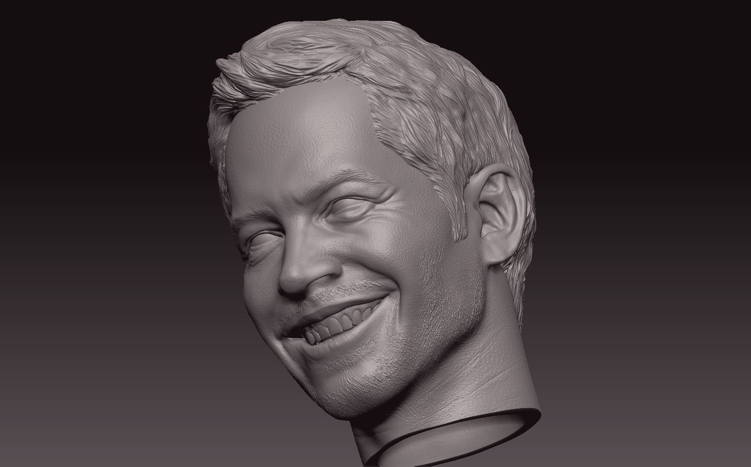 Paul Walker 3D print model_2