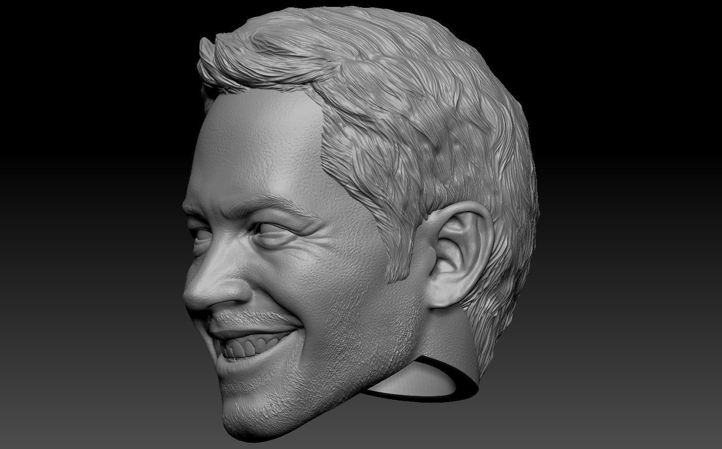 Paul Walker 3D print model_3