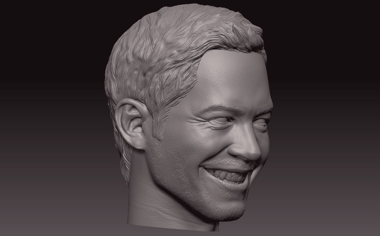 Paul Walker 3D print model_8