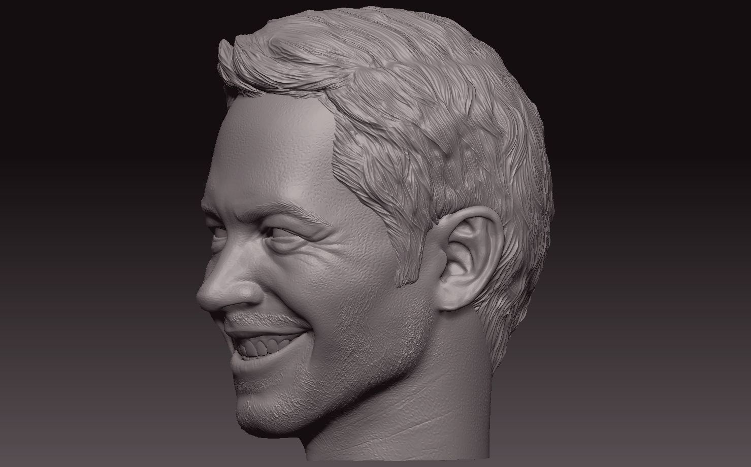 Paul Walker 3D print model_9