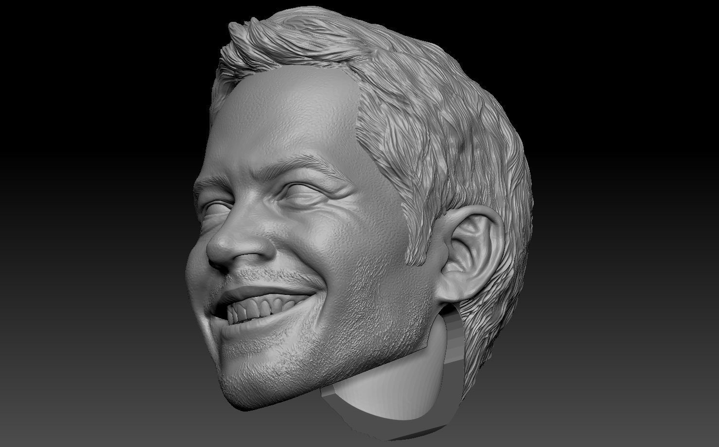 Paul Walker 3D print model_4