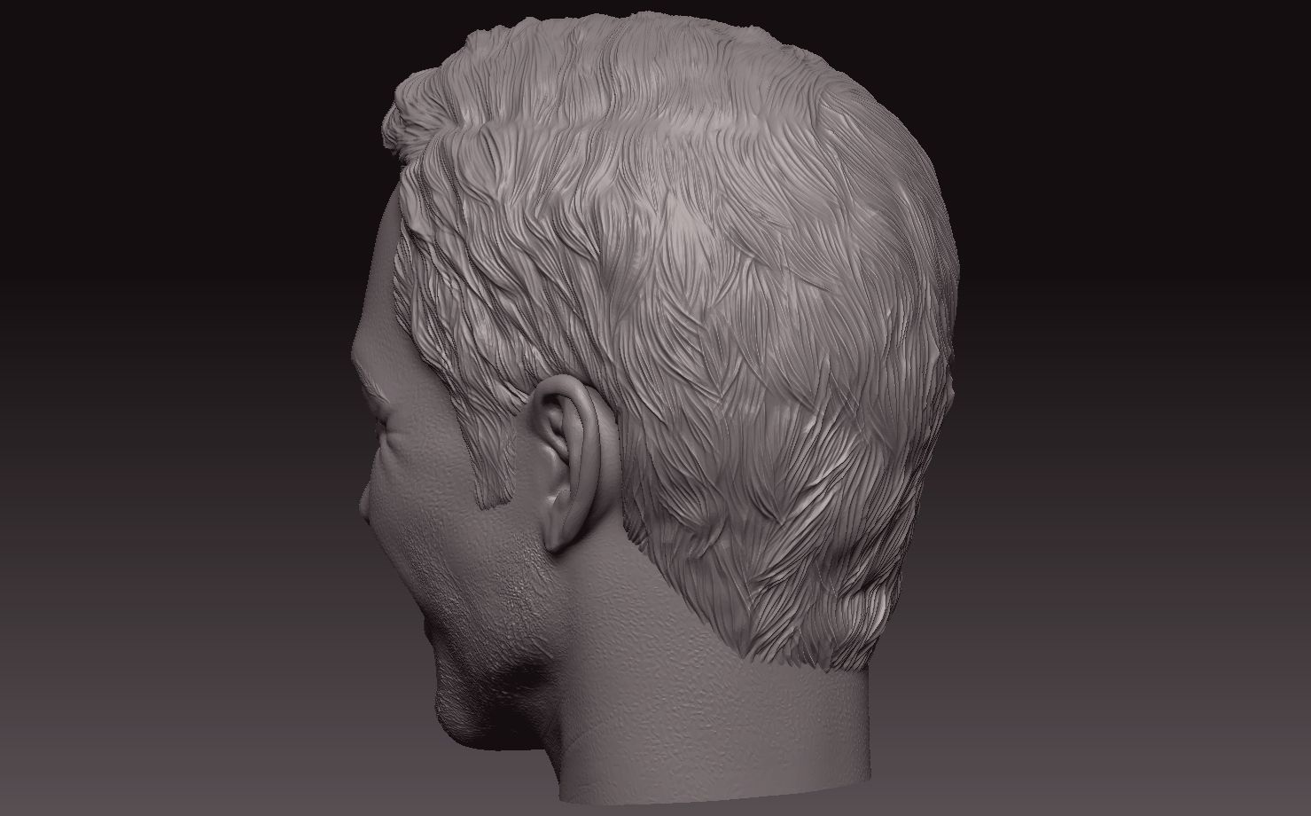 Paul Walker 3D print model_11