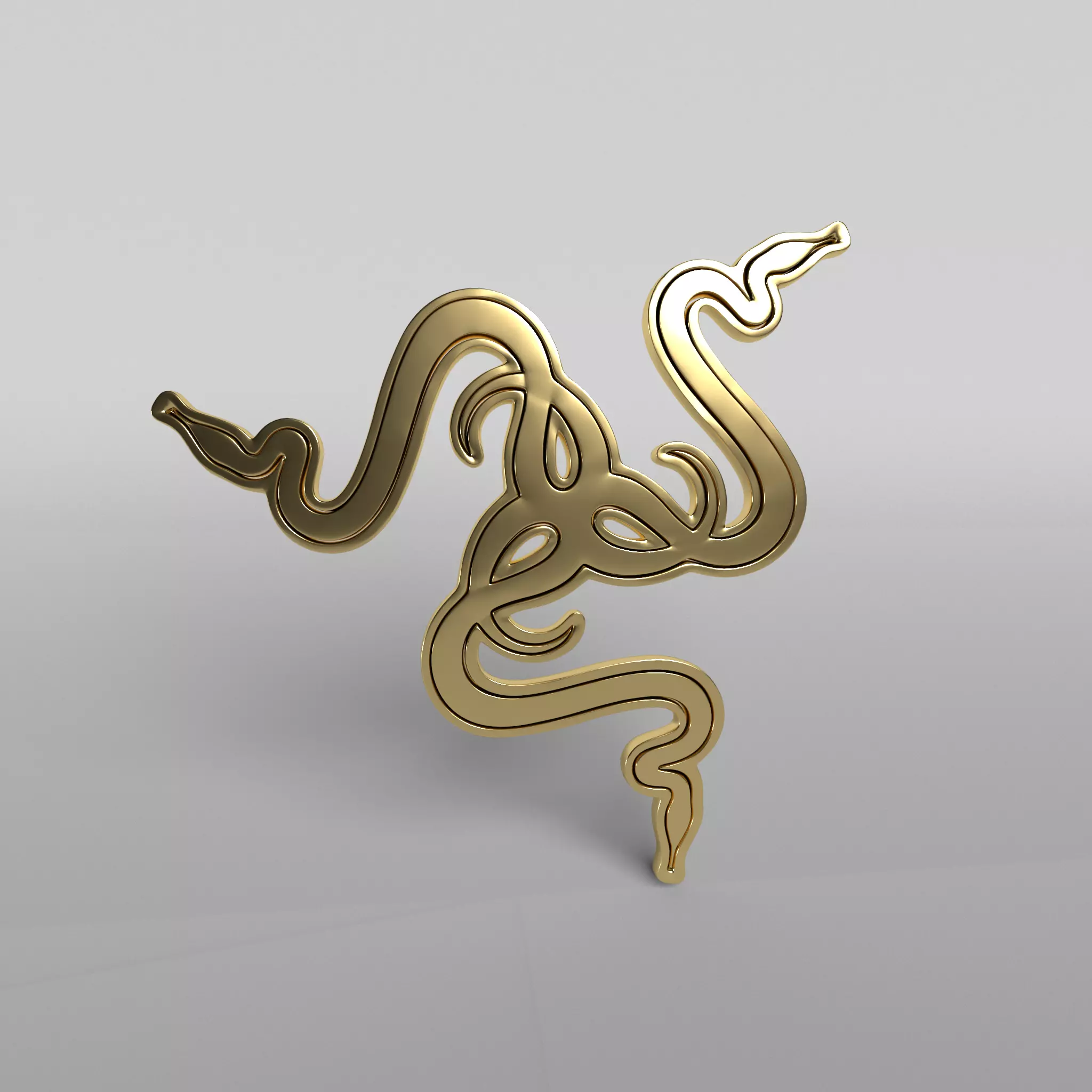 Razer Logo v3 007 Free low-poly 3D model