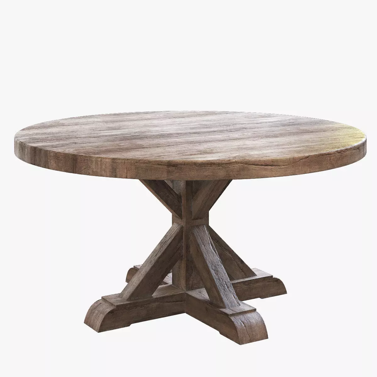 Flamant table ronny round 3D model_0