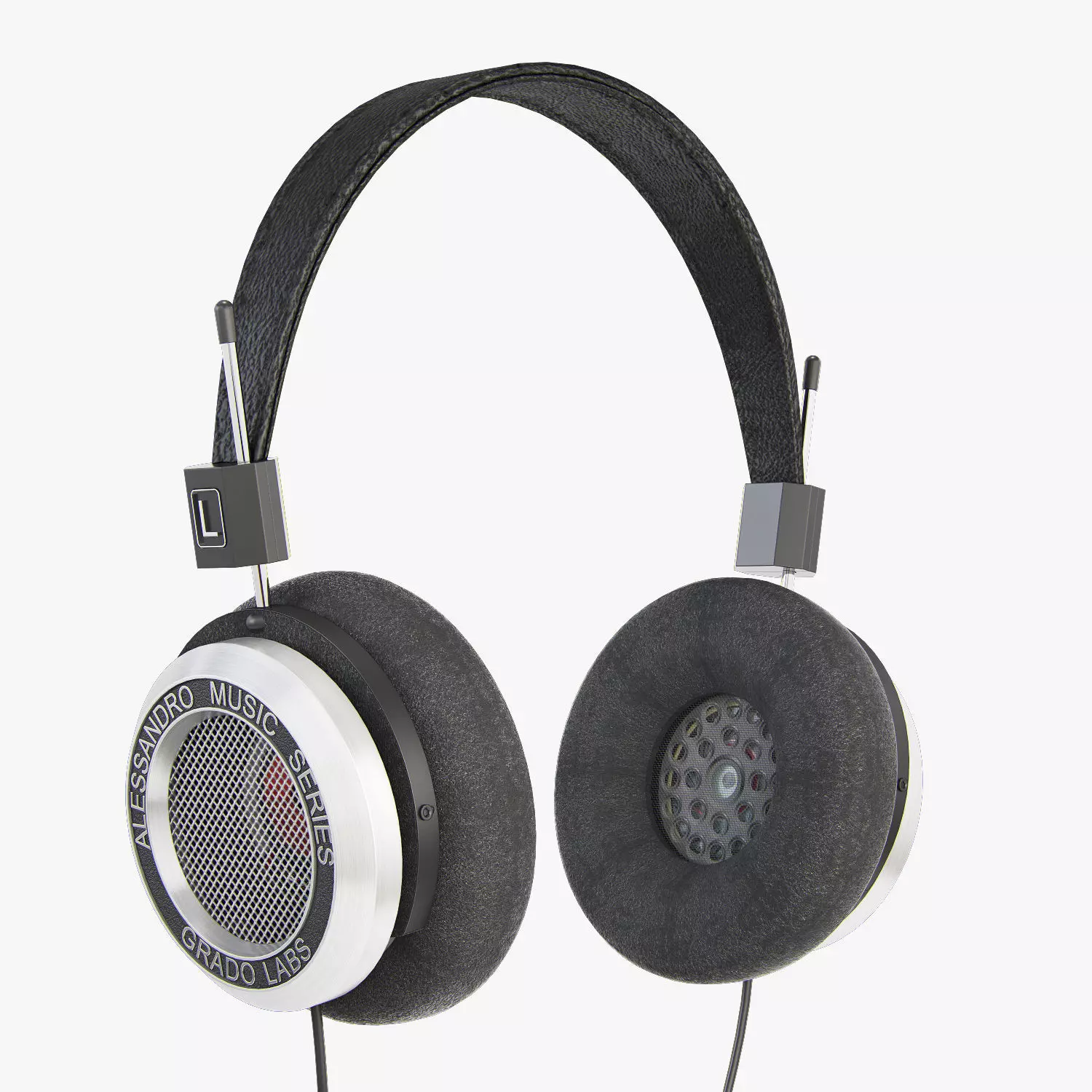 Grado labs Alessandro MS-2 headphones 3D model_0