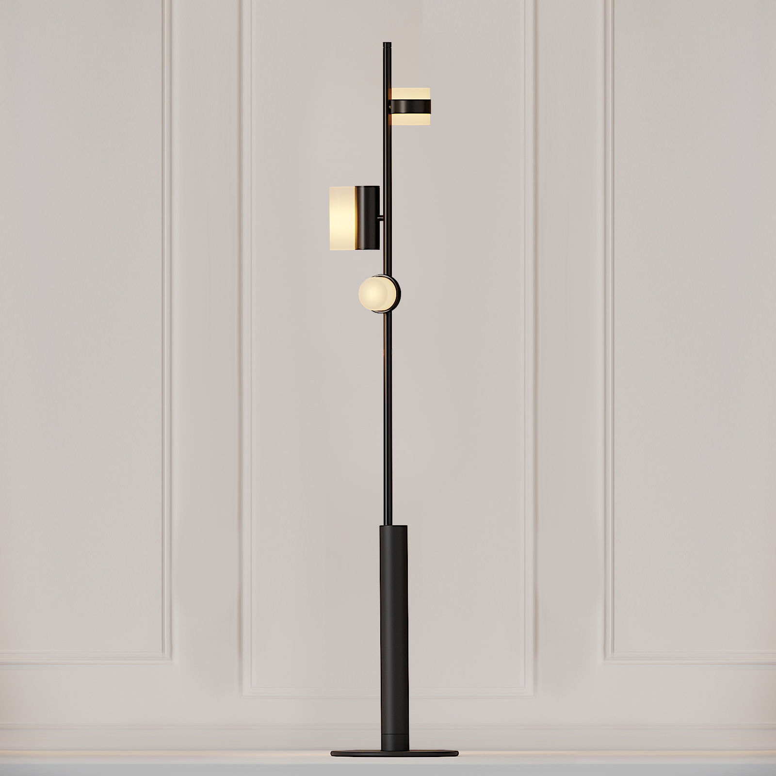 Studio Truly Truly X Rakumba - Typography Lighting System 3D model_3