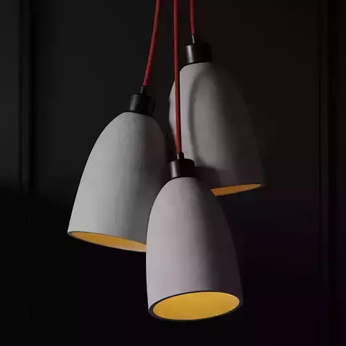Fancy Concrete Ceiling Pendant Lamp