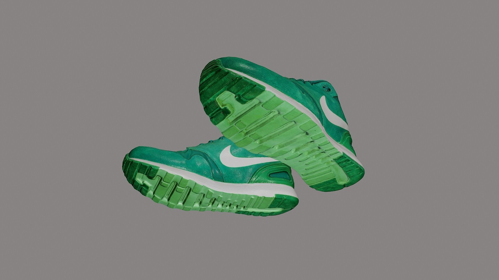 Nike Shoes Low-poly 3D model_6