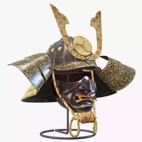 Kabuto helmet 3D model