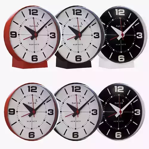 newgate bubble clock 3D model