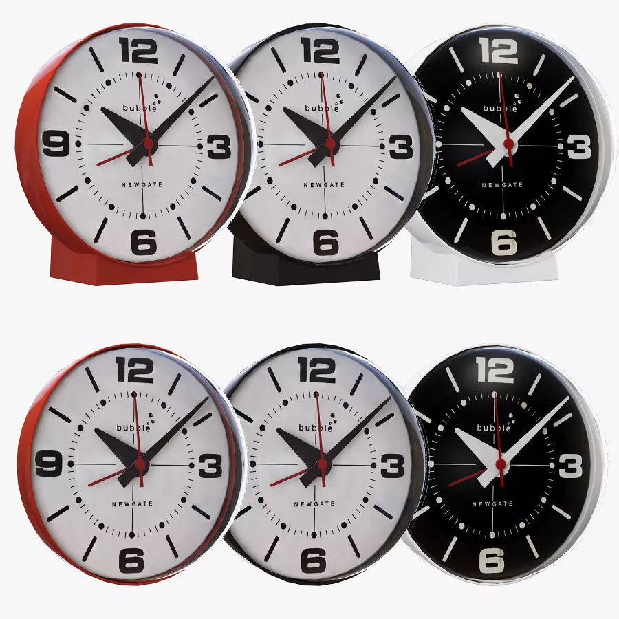 newgate bubble clock 3D model