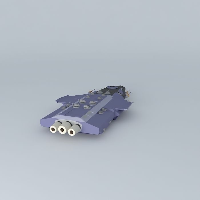 XC431 Gladiator Scout cruiser Free 3D model_1