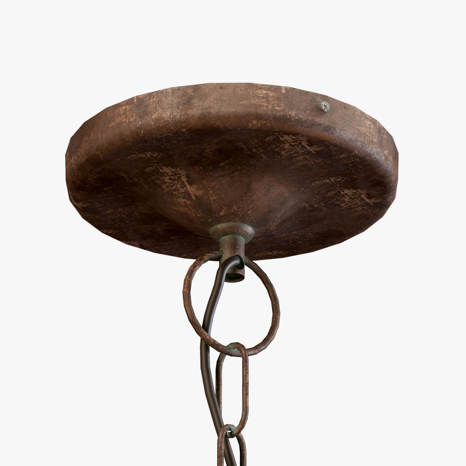 Pottery Barn madeline chandelier 3D model_5