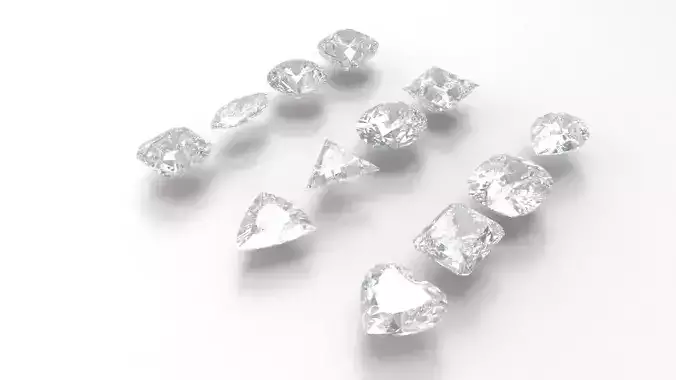 Variety Gemstone big shape 