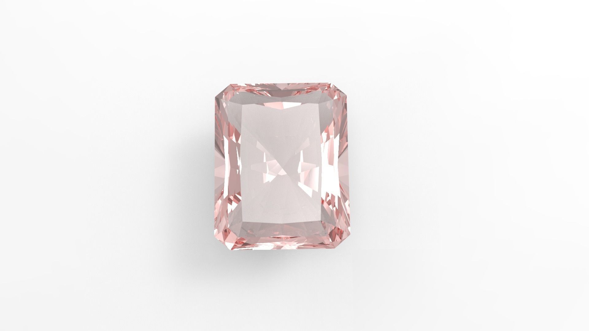 Variety Gemstone big shape  3D model_3