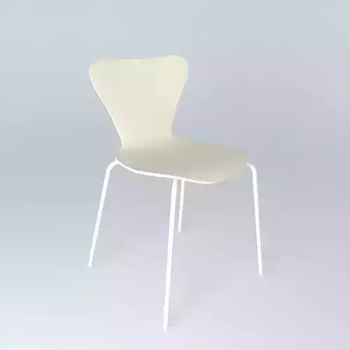 Simple wooden chair