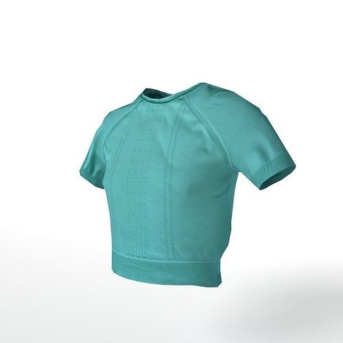 1960s Shirt Low-poly 3D model