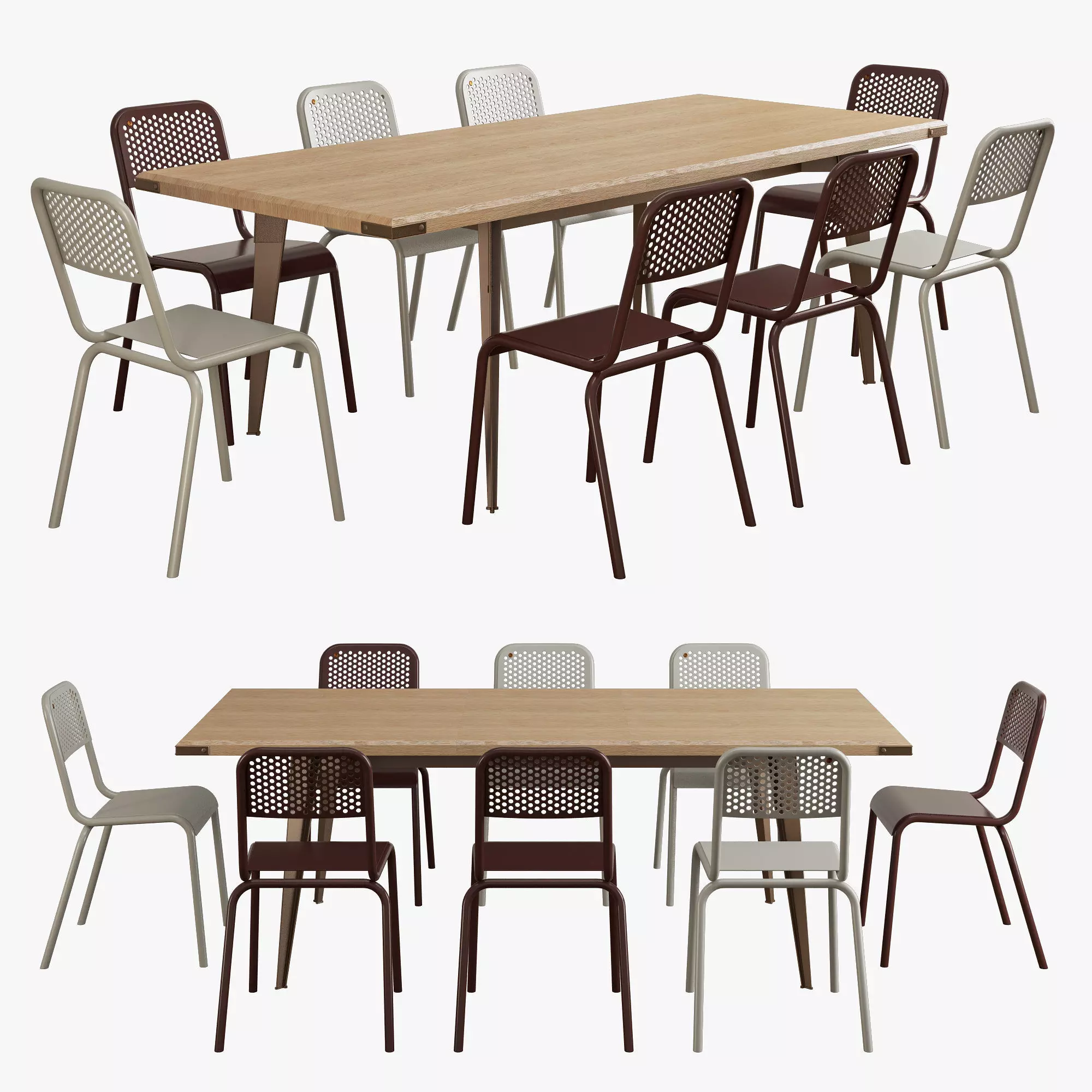 Scavolini diesel open workshop table moroso nizza chair 3D model_0