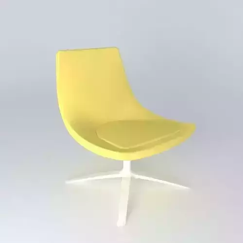 Modern yellow chair