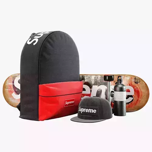 Supreme decorative set black