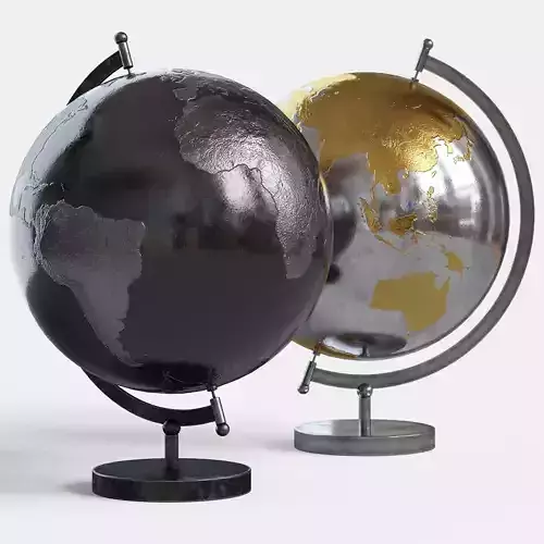 Metal Globes