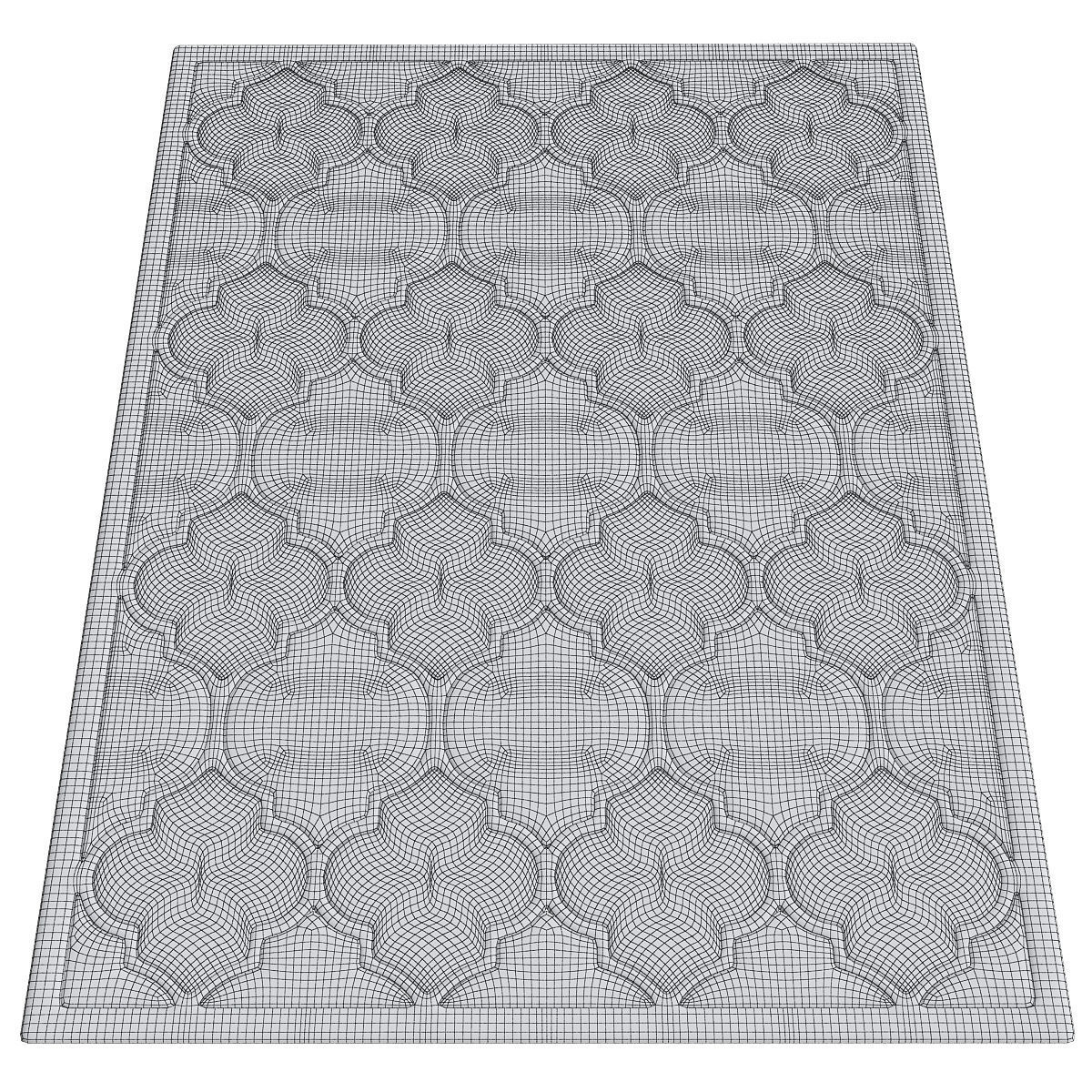 MORETTI SIDE 11000-D - MACHINE RUGS - Myhome 3d model Low-poly 3D model_1