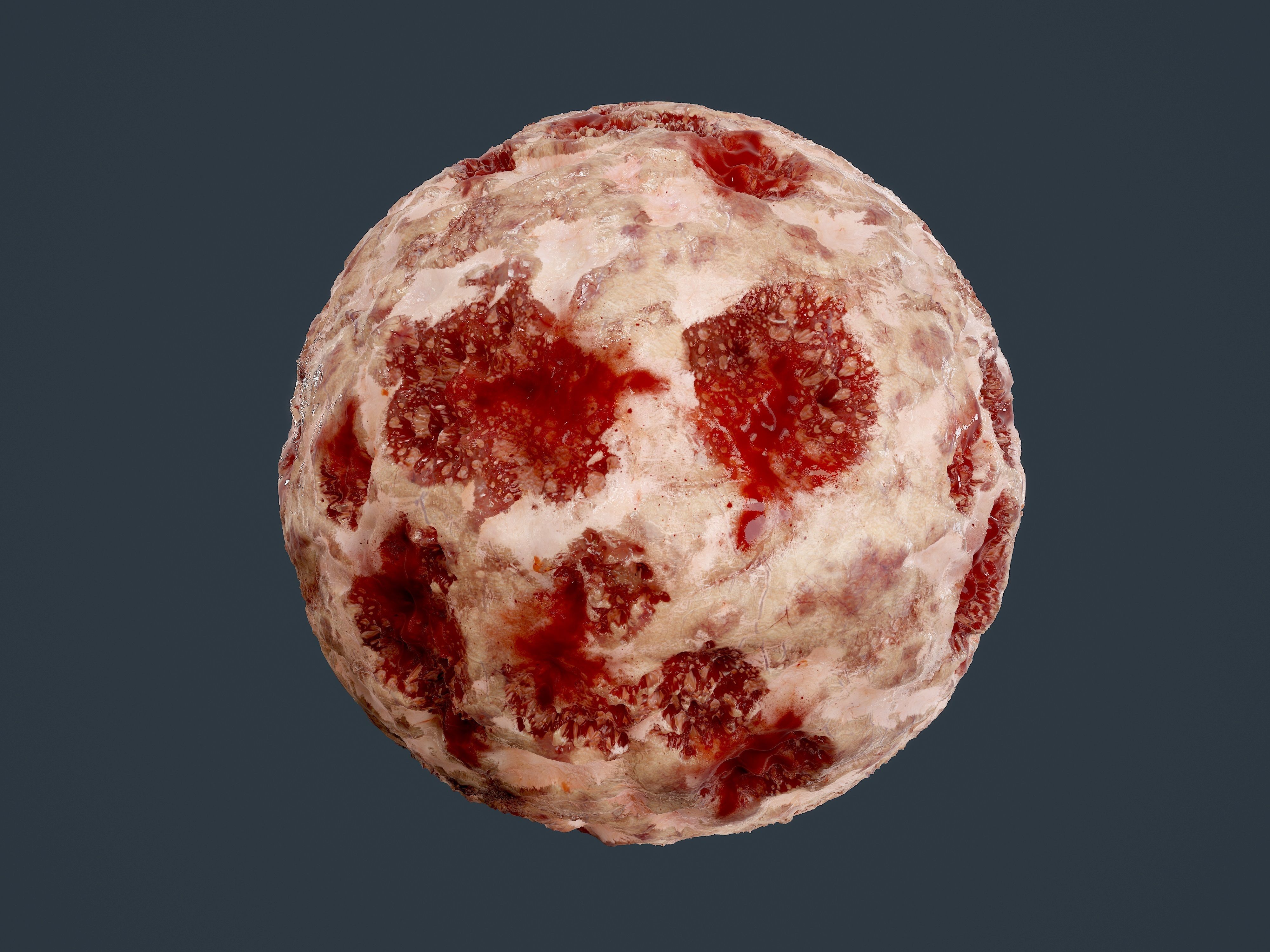 23 Cut Skin Bullet Hole Seamless PBR Textures Texture_7