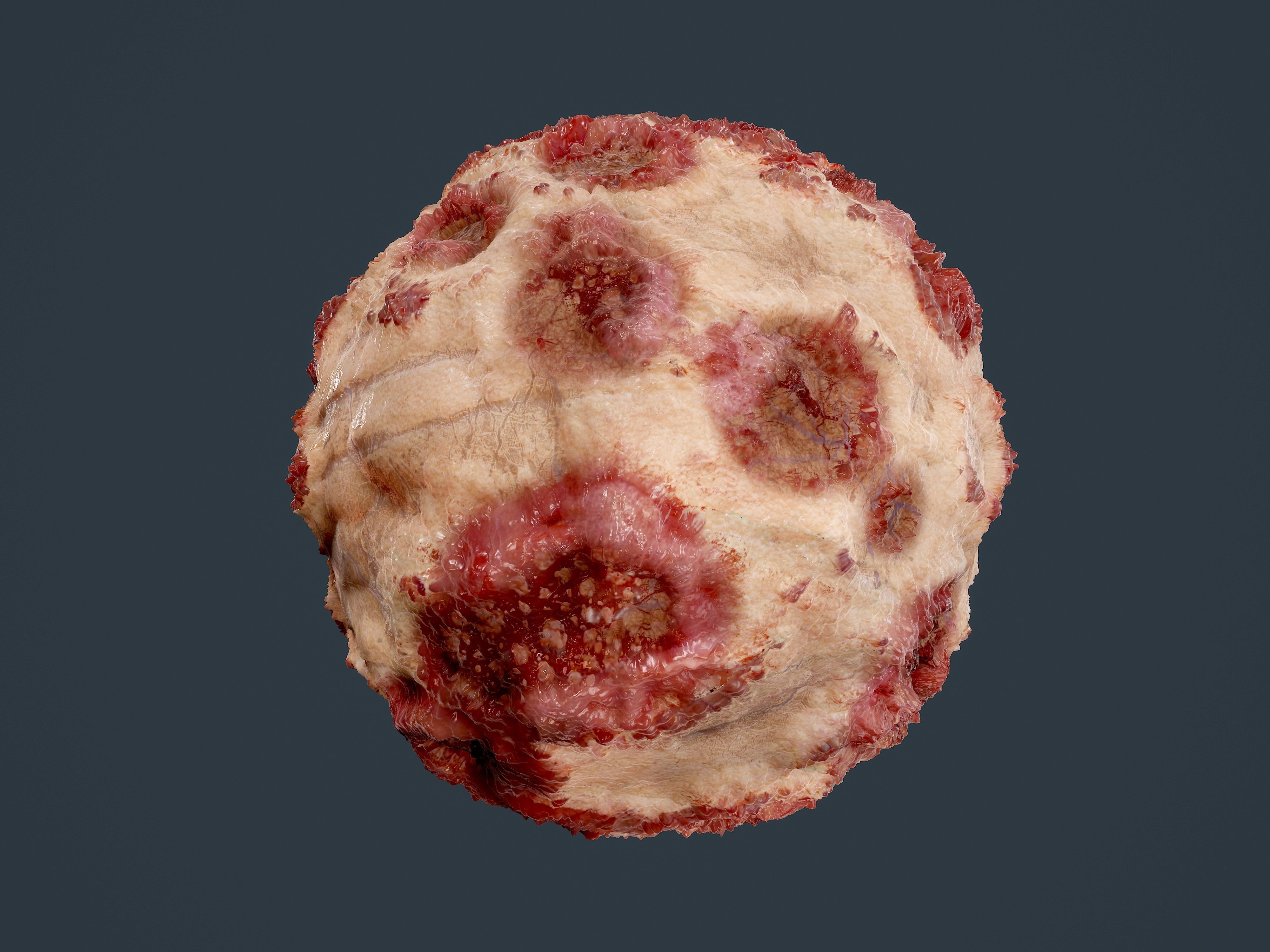 23 Cut Skin Bullet Hole Seamless PBR Textures Texture_23