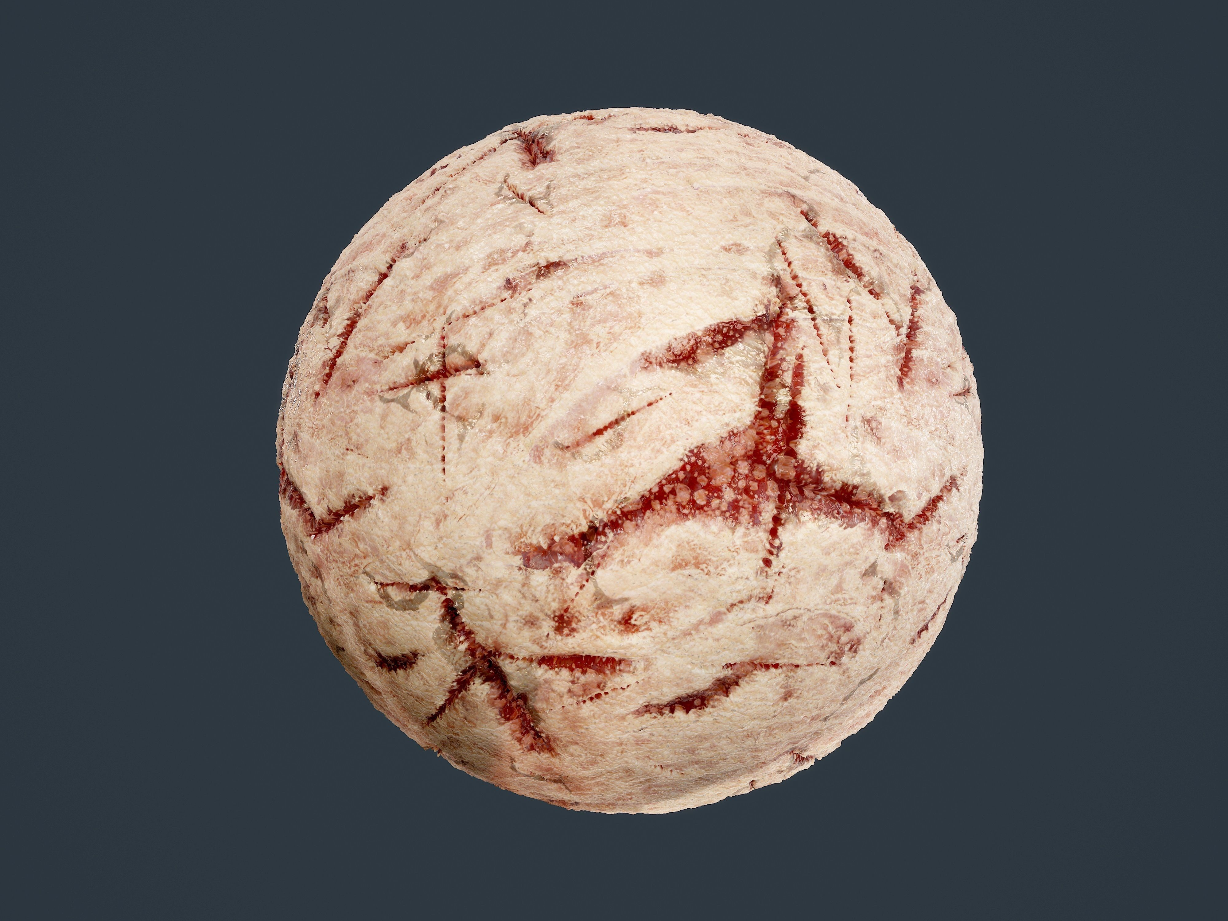 23 Cut Skin Bullet Hole Seamless PBR Textures Texture_21