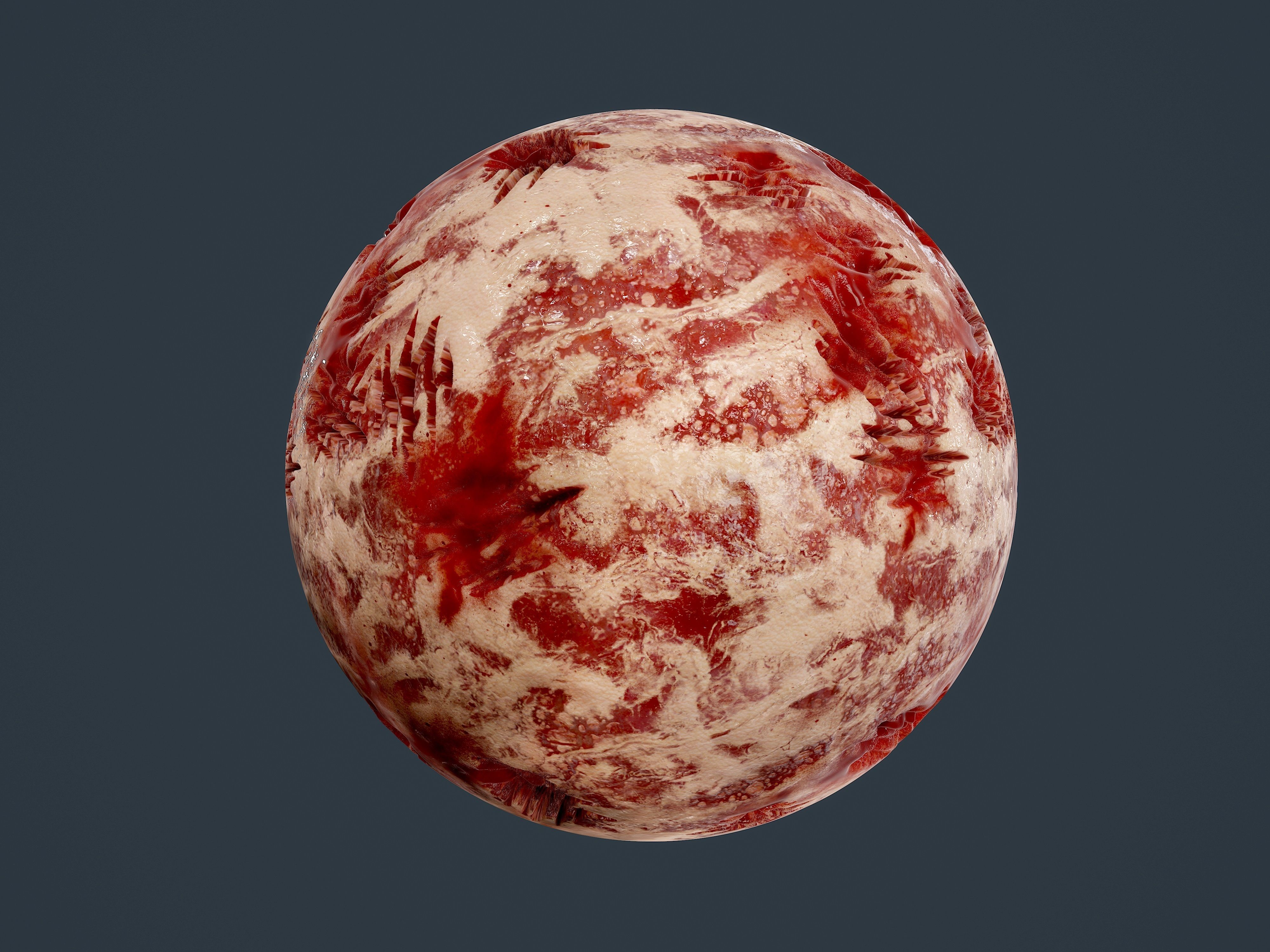 23 Cut Skin Bullet Hole Seamless PBR Textures Texture_2