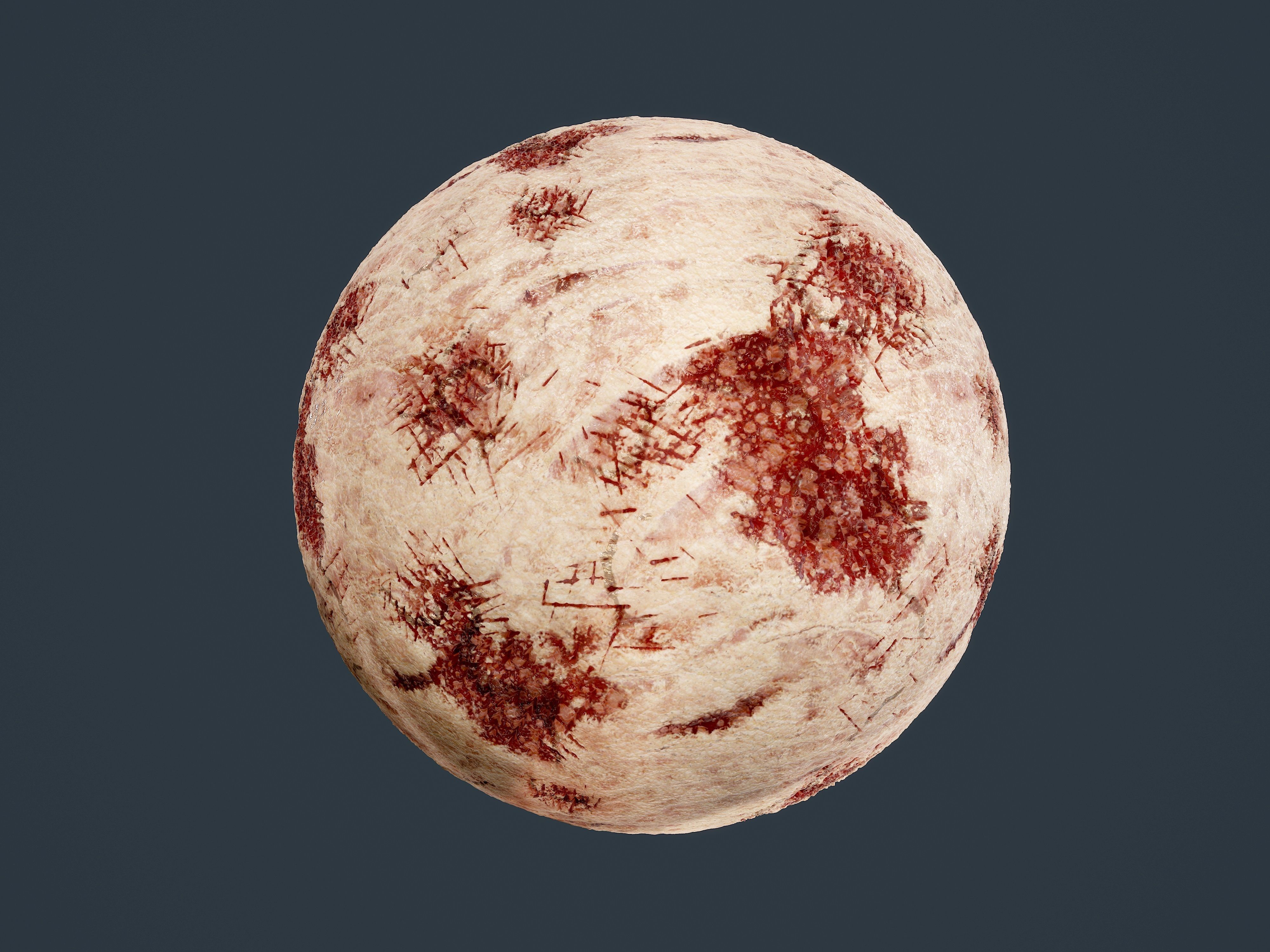 23 Cut Skin Bullet Hole Seamless PBR Textures Texture_20