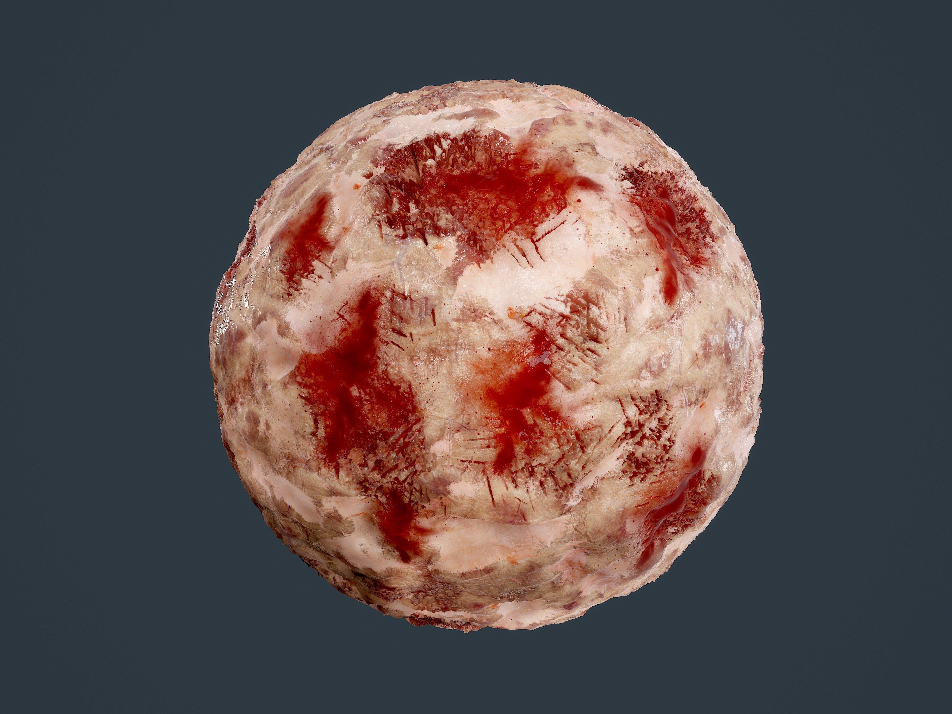 23 Cut Skin Bullet Hole Seamless PBR Textures Texture_8